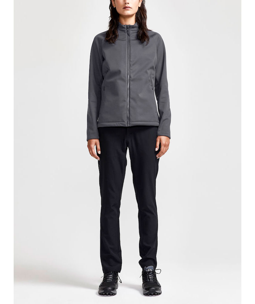 Craft Core Explore women's softshell jacket, Granite, large image number 4