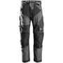Snickers FlexiWork work trousers 6903, Steel Grey/Black