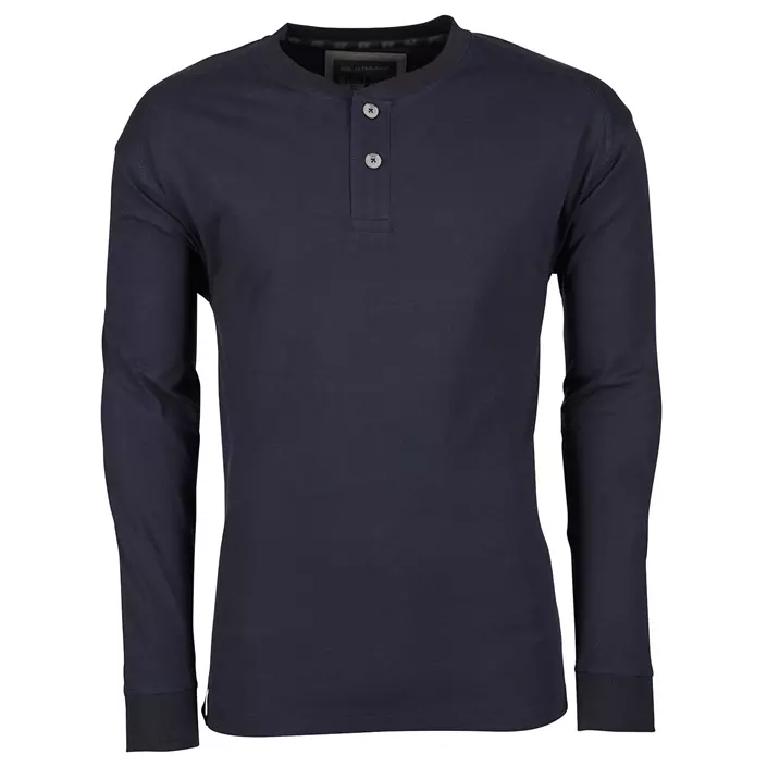 Kramp Technical Grandad long-sleeved T-shirt, Marine Blue, large image number 0