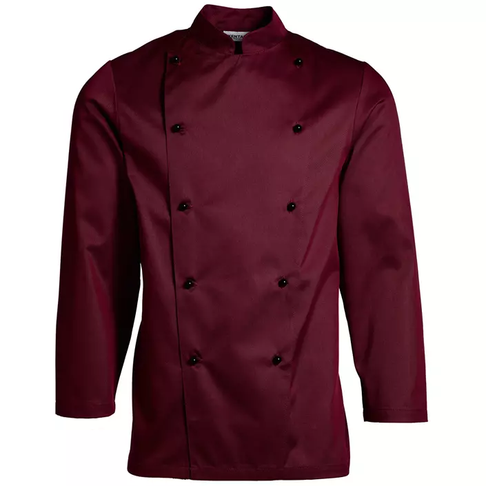 Kentaur chefs jacket without buttons, Bordeaux, large image number 0
