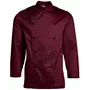 Kentaur chefs jacket without buttons, Bordeaux