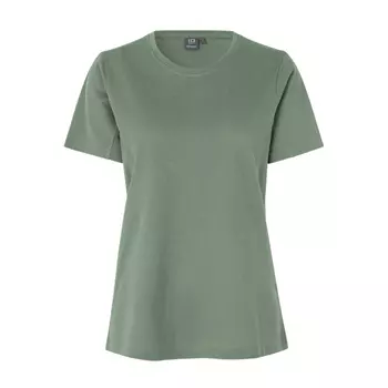 ID Damen T-Shirt lyocell, Staubiges Grün