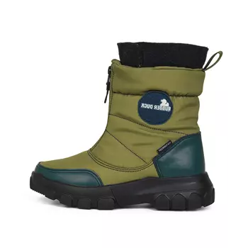 Rubber Duck Aspen women's winter boots, Olive/Dark Green