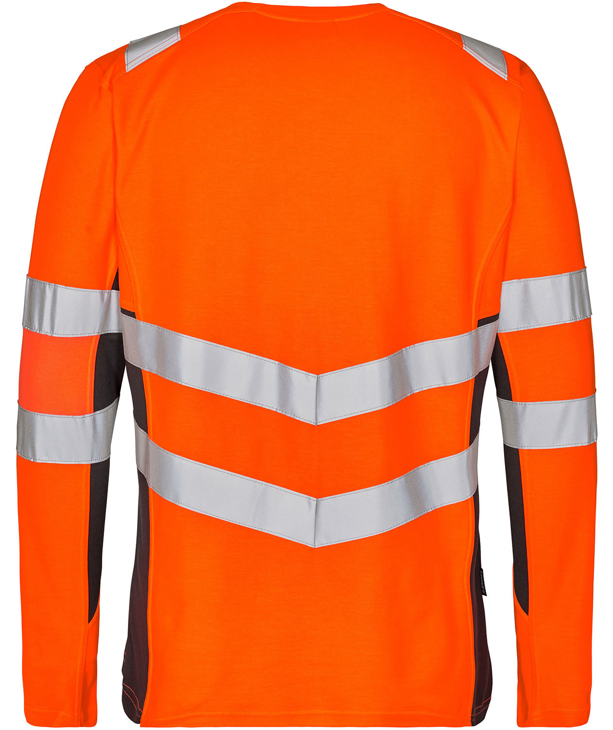 Engel Safety long-sleeved T-shirt, Hi-vis orange/Grey, large image number 1