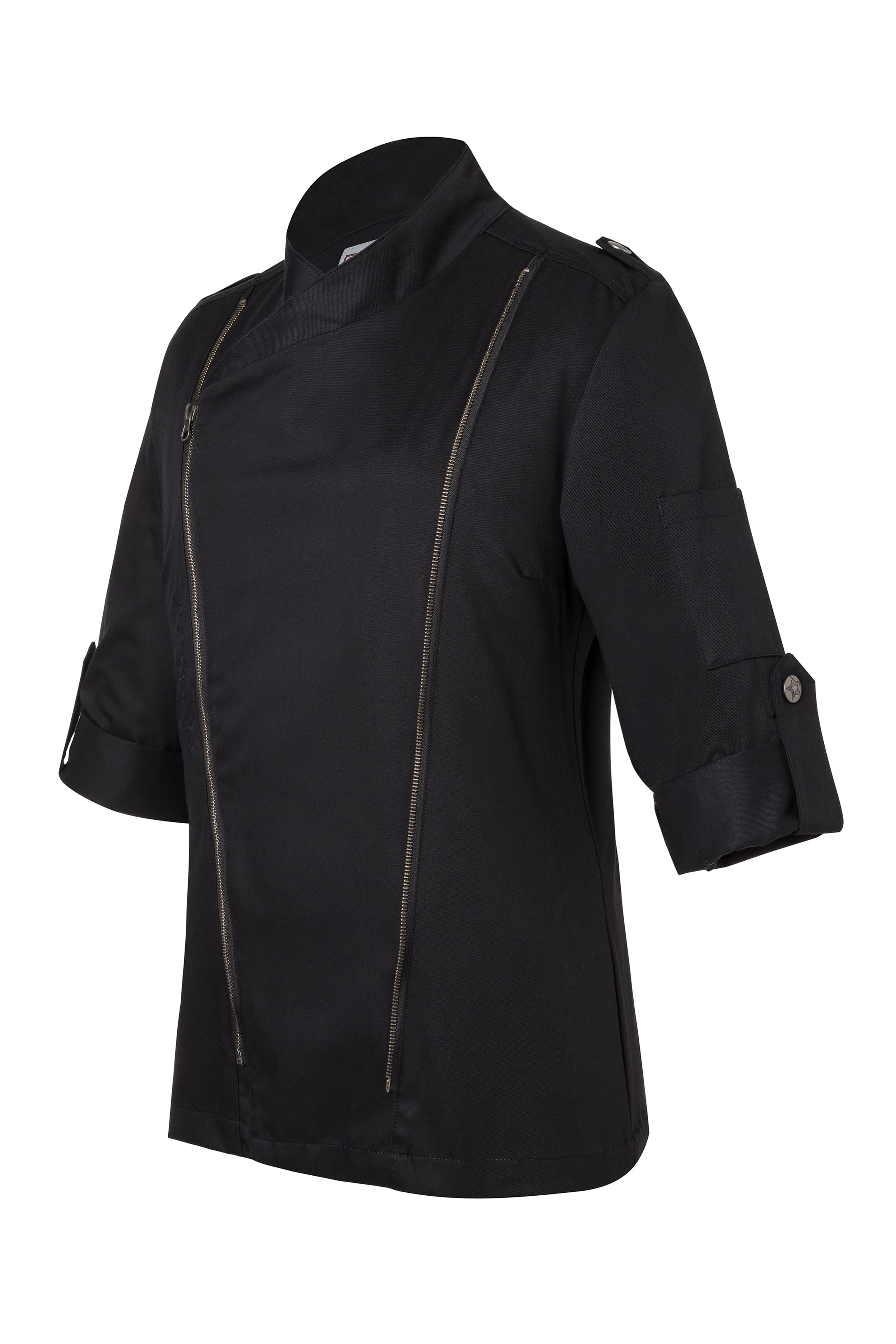 Karlowsky ROCK CHEF&reg; RCJF 12 women's chefs jacket, Black, large image number 5