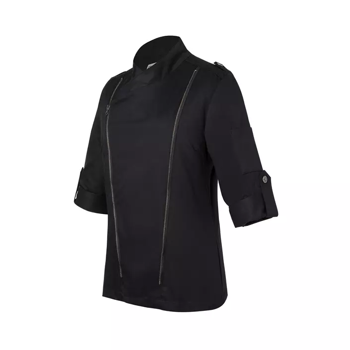 Karlowsky ROCK CHEF® RCJF 12 women's chefs jacket, Black, large image number 5