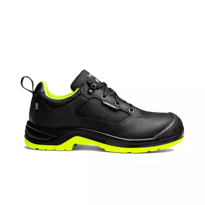 Arbesko 943 safety shoes S3, Black/Lime, large image number 0