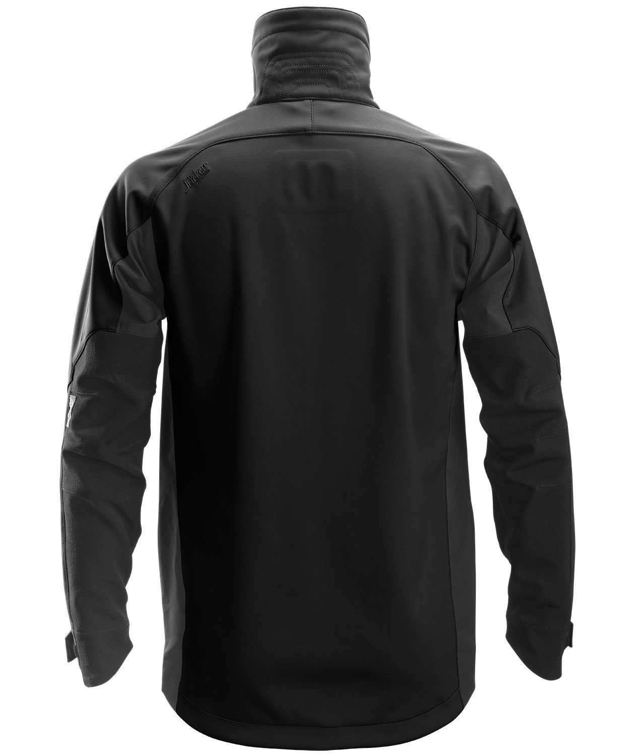 Snickers FlexiWork stretch soft shell jacket 1940 full stretch, Black/Yellow, large image number 2