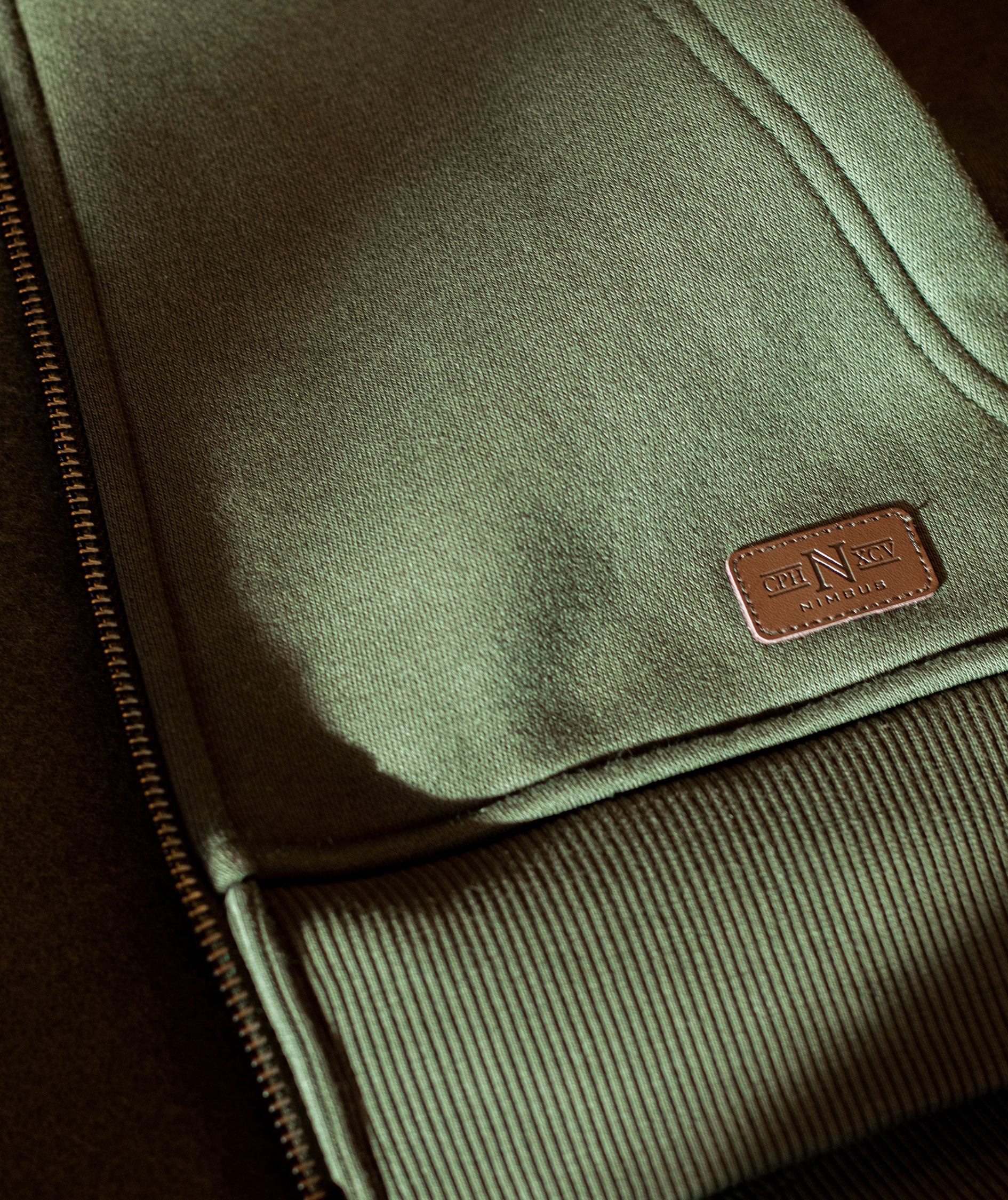 Nimbus Williamsburg hoodie med blixtl&aring;s, Olivgr&ouml;n, large image number 5