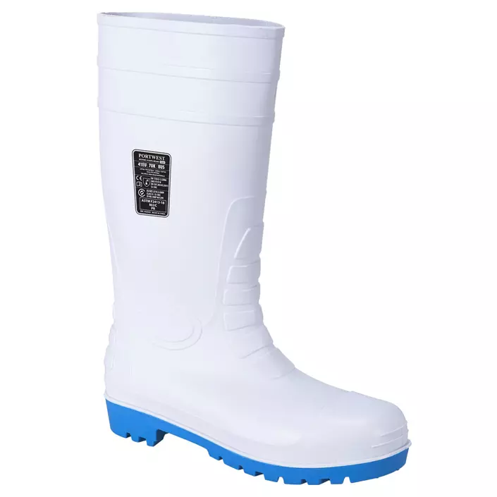 Portwest Total safety rubber boots S5, White, large image number 0