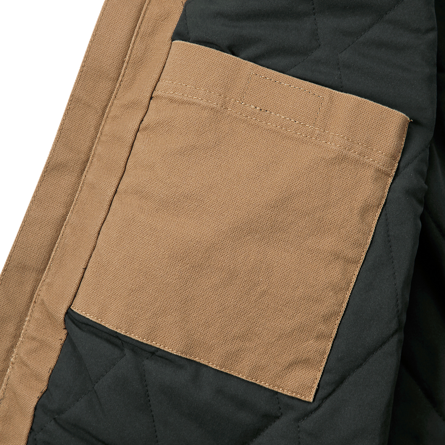 Carhartt Montana Duck vest med for, Carhartt Brown/Coffee, large image number 3