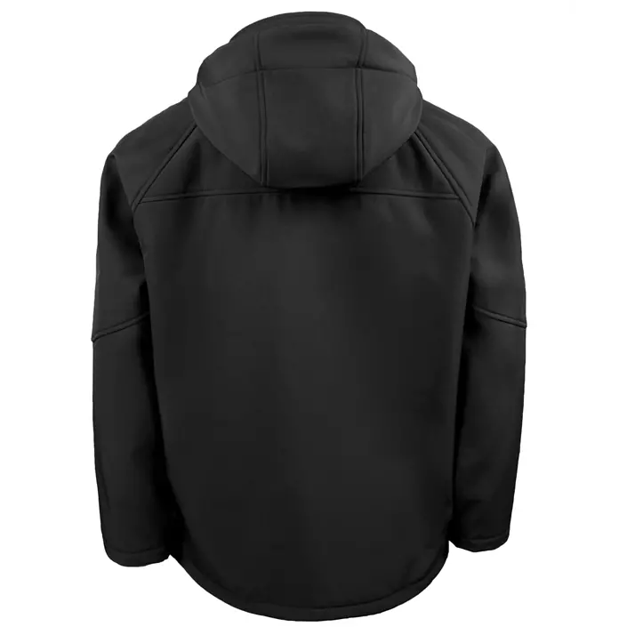 Lyngsoe ​softshell jacket, Black, large image number 2
