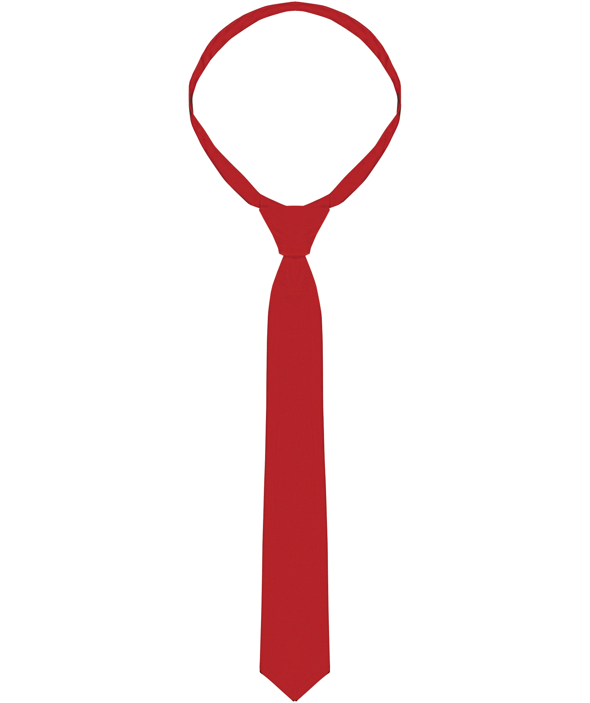 Karlowsky tie, Red, Red, swatch