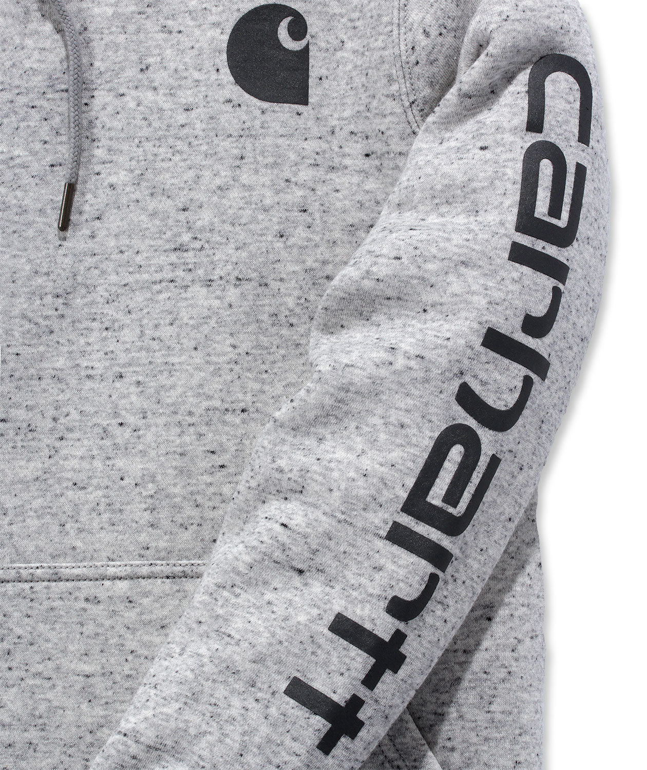 Carhartt Clarksburg dame h&aelig;ttetr&oslash;je, Asphalt Heather Nep, large image number 4