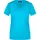 James & Nicholson Basic-T Damen T-Shirt, Turquoise, Turquoise, swatch