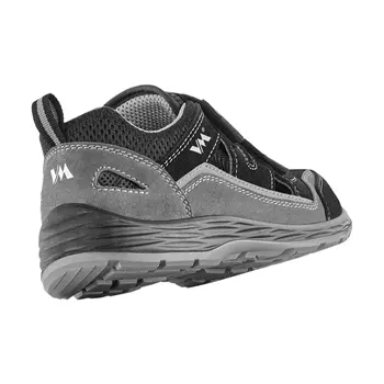 VM Footwear Livorno safety sandals S1PLESD, Black/Grey