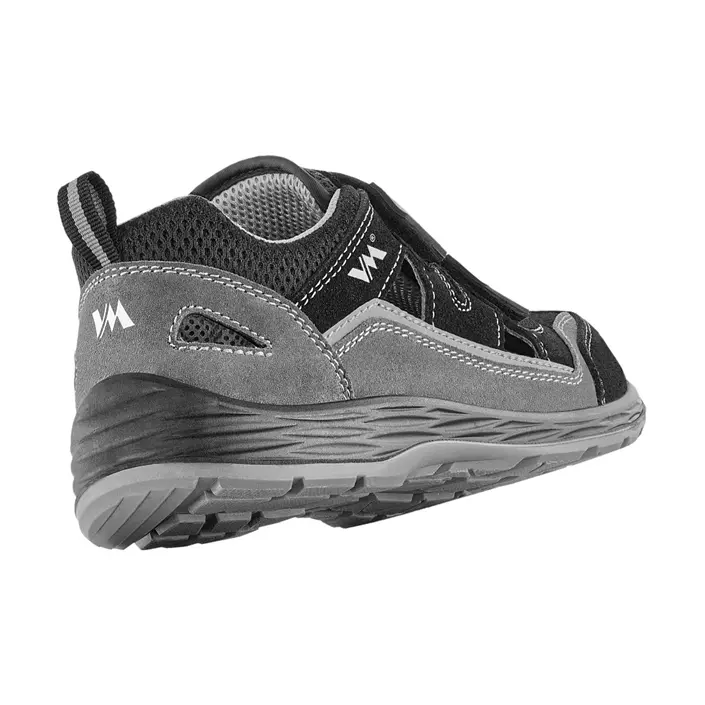 VM Footwear Livorno safety sandals S1PLESD, Black/Grey, large image number 1