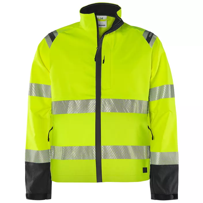 Fristads Green work jacket 4647 GSTP, Hi-vis Yellow/Black, large image number 0