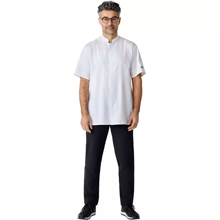 Kentaur Menu kokke-/service jakke, Hvid, large image number 3