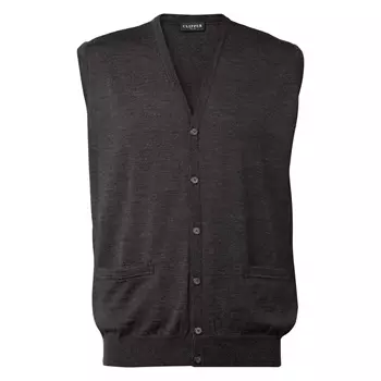 Clipper Milan Vest with merino wool, Charcoal