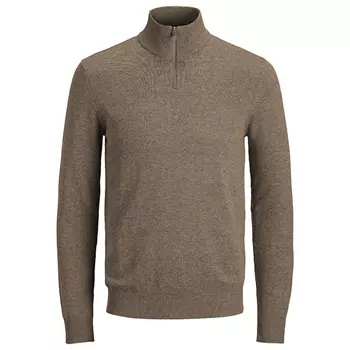 Jack & Jones JJEEMIL half-zip stickad tröja