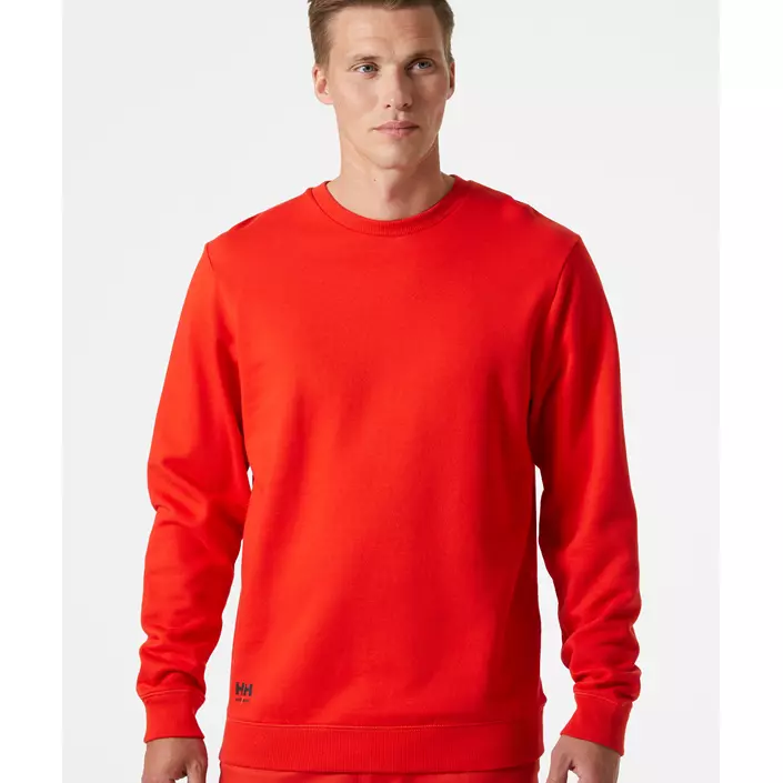 Helly Hansen Classic sweatshirt, Alert red, large image number 1