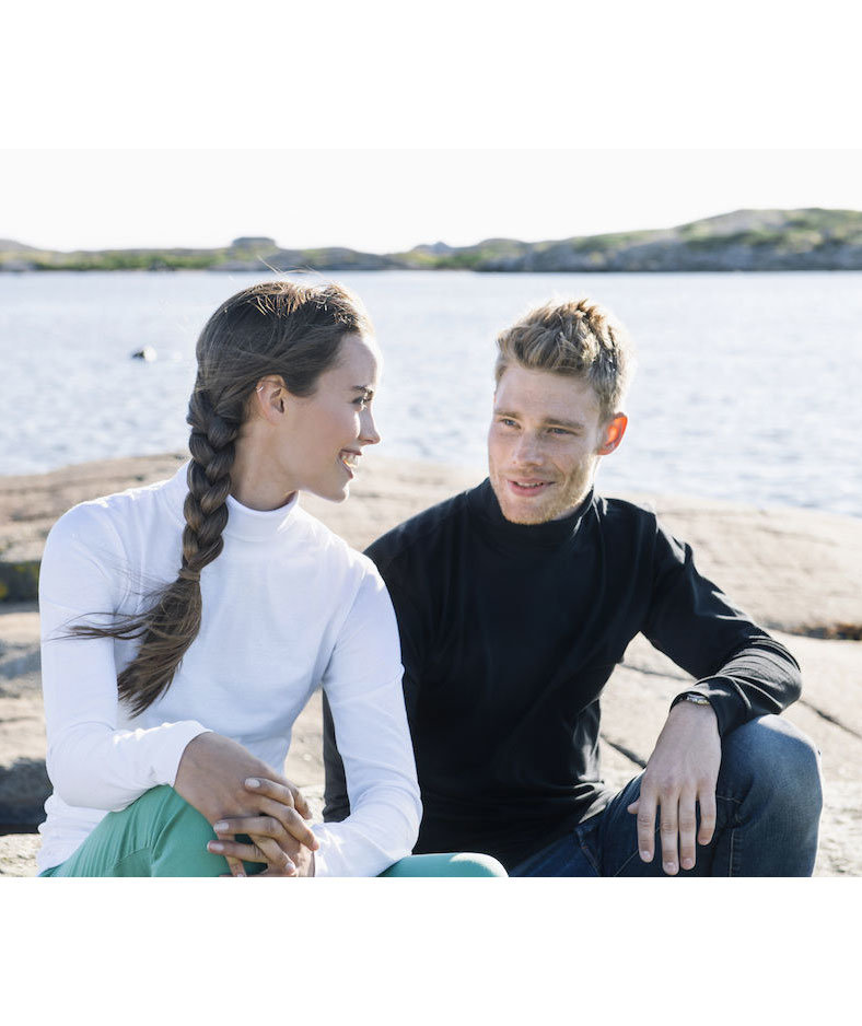 Clique Elgin turtleneck sweater, Black