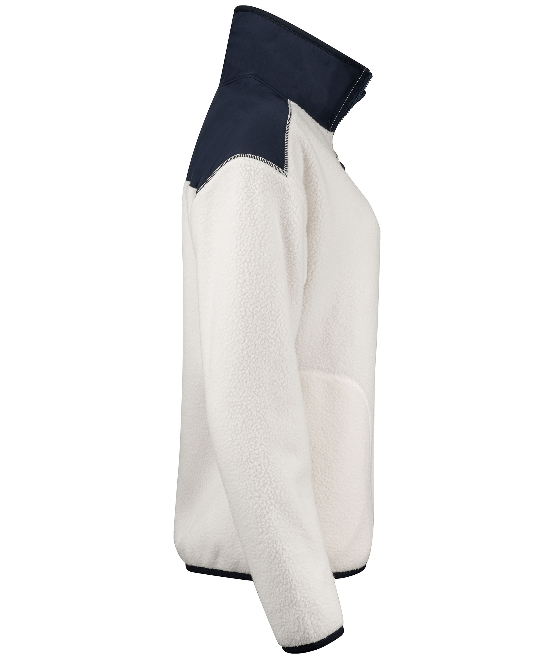 Cutter & Buck Cascade women's fibre pile jacket, Shell White, large image number 3