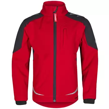 Engel Galaxy softshell jacket for kids, Tomato Red/Antracite Grey