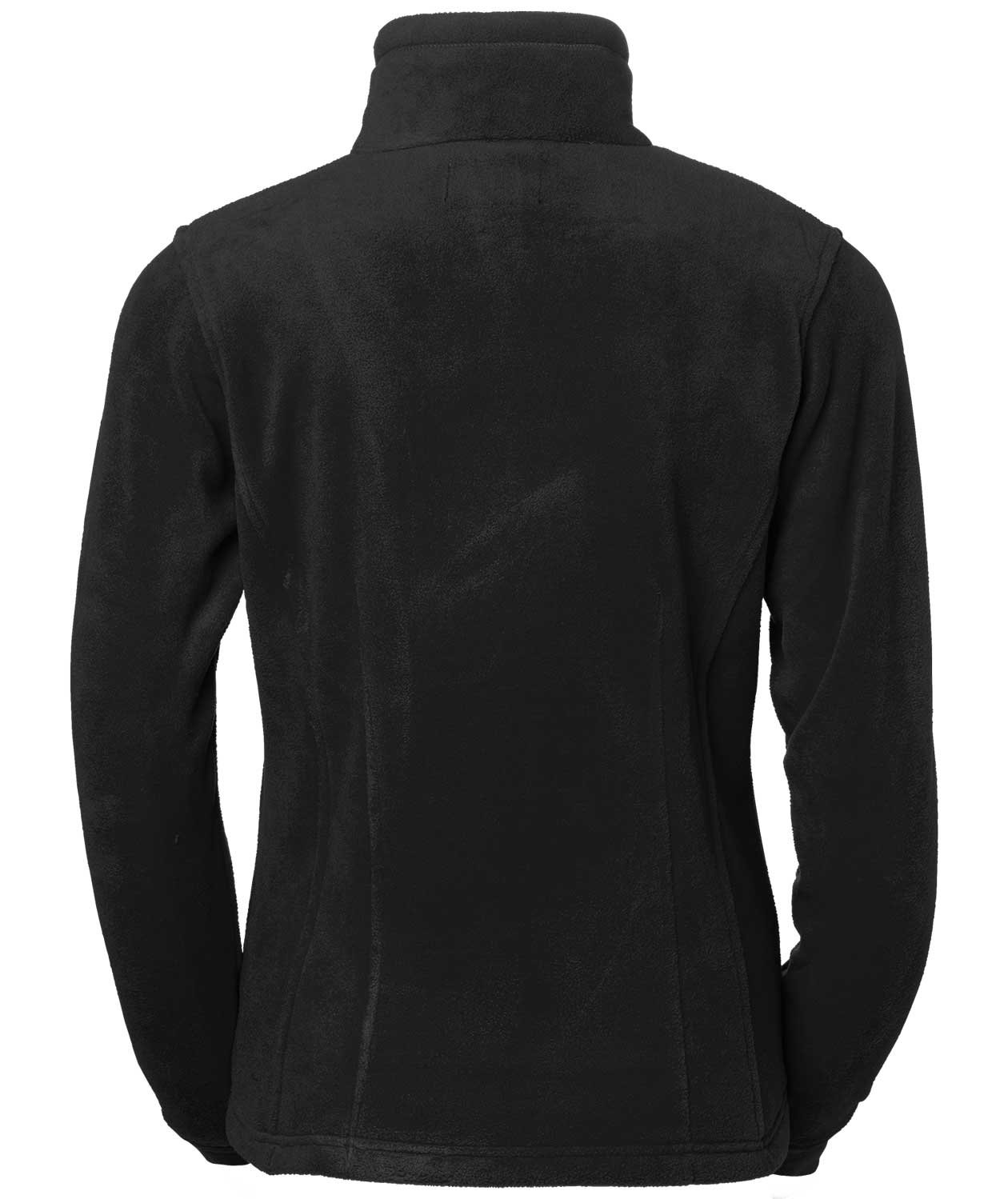 South West Regina dame fleecegenser, Svart, Svart, large image number 2