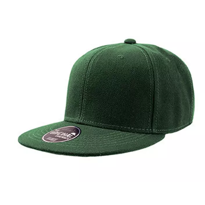 Atlantis Snap Back flat cap, Green, Green, large image number 0