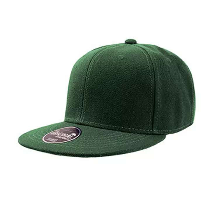 Atlantis Snap Back flat cap, Green, Green, large image number 0