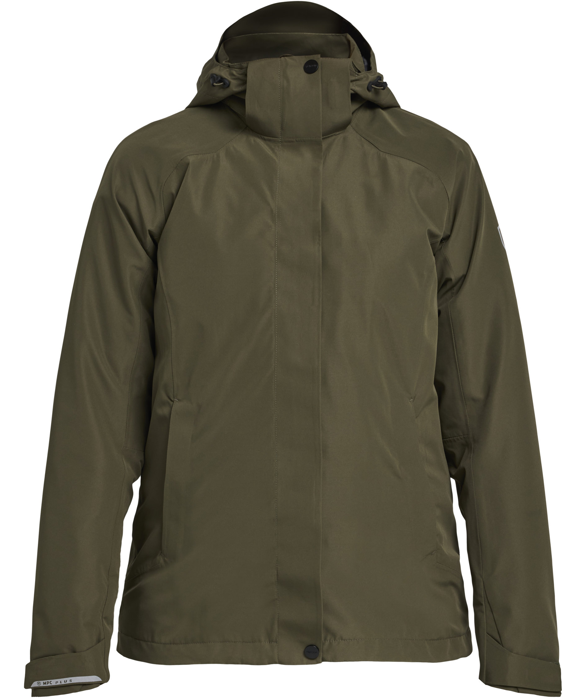 Tenson Westing women's rain jacket, Olive Green, large image number 0