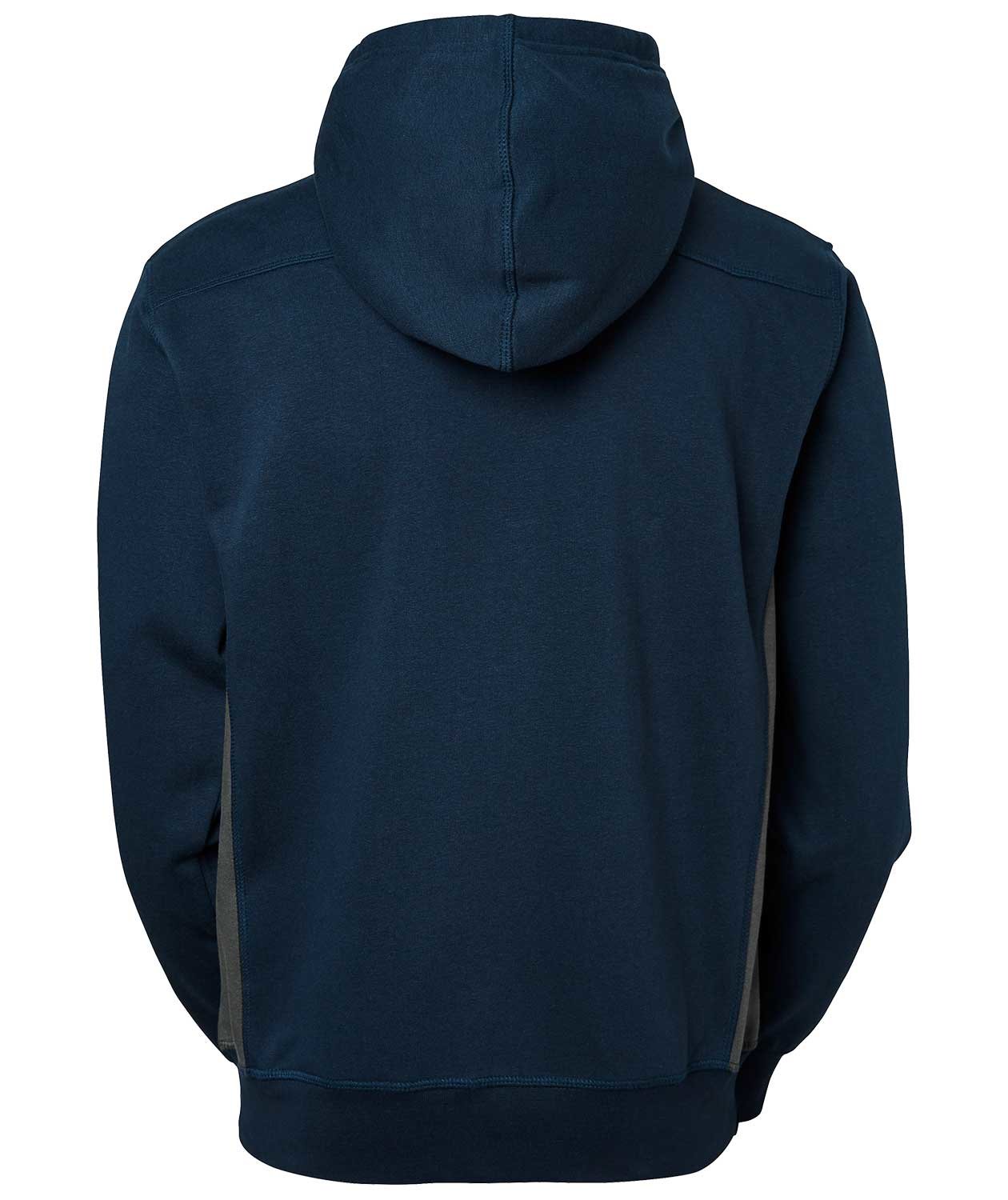 South West Franklin hoodie with full zipper, Navy/Grey, large image number 2