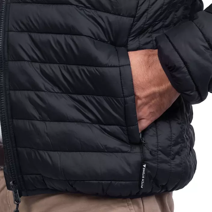 Pitch Stone Active-Pro Zip-in vadderad jacka, Black, large image number 9