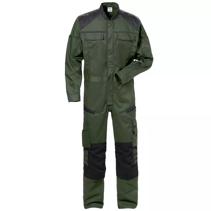 Fristads coverall 8555, Army Green/Black, large image number 0