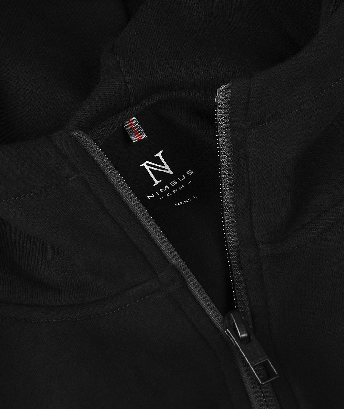 Nimbus Hampton Hoodie, Black, large image number 4