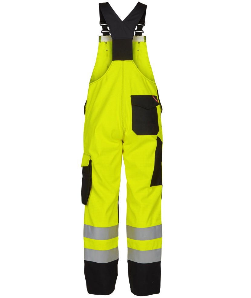 Engel Safety+ bib and brace, Hi-vis Yellow/Black