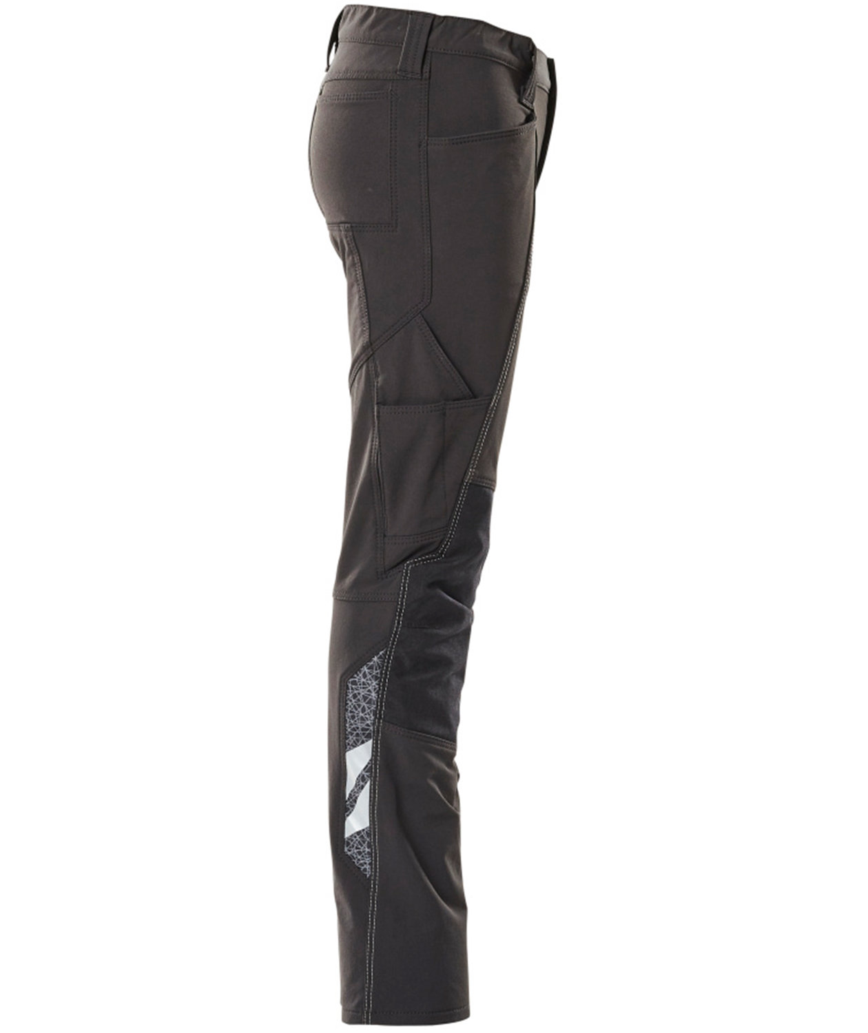 Mascot Accelerate arbejdsbukser til b&oslash;rn full stretch, Sort, large image number 2