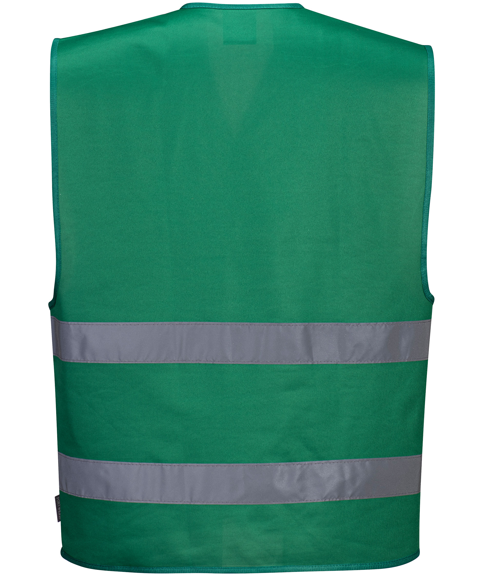 Portwest Iona cover vest with reflective tape, Bottle Green, large image number 1