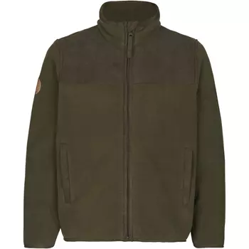 Seeland Bolt fleece jacket for kids, Pine green
