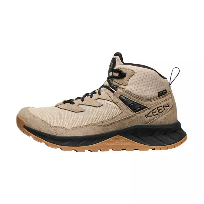 Keen Hightrail Mid WP vandrarkängor, Brindle/oak buff, large image number 1