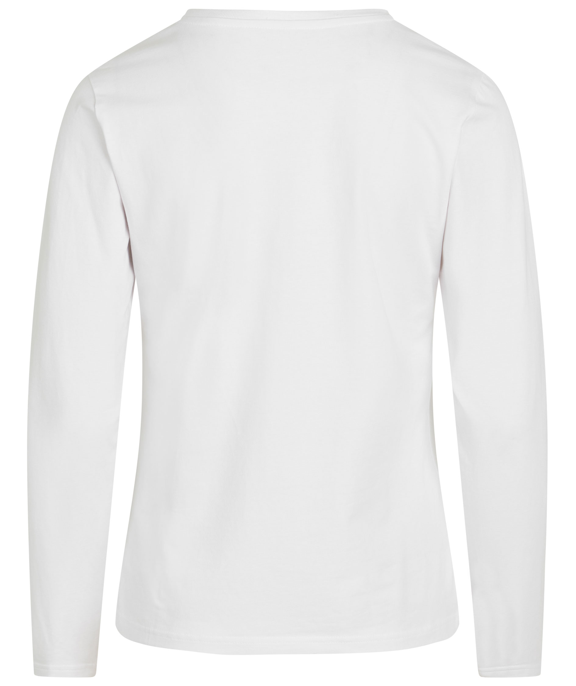 NORVIG l&aring;ng&auml;rmad stretch T-shirt dam, Vit