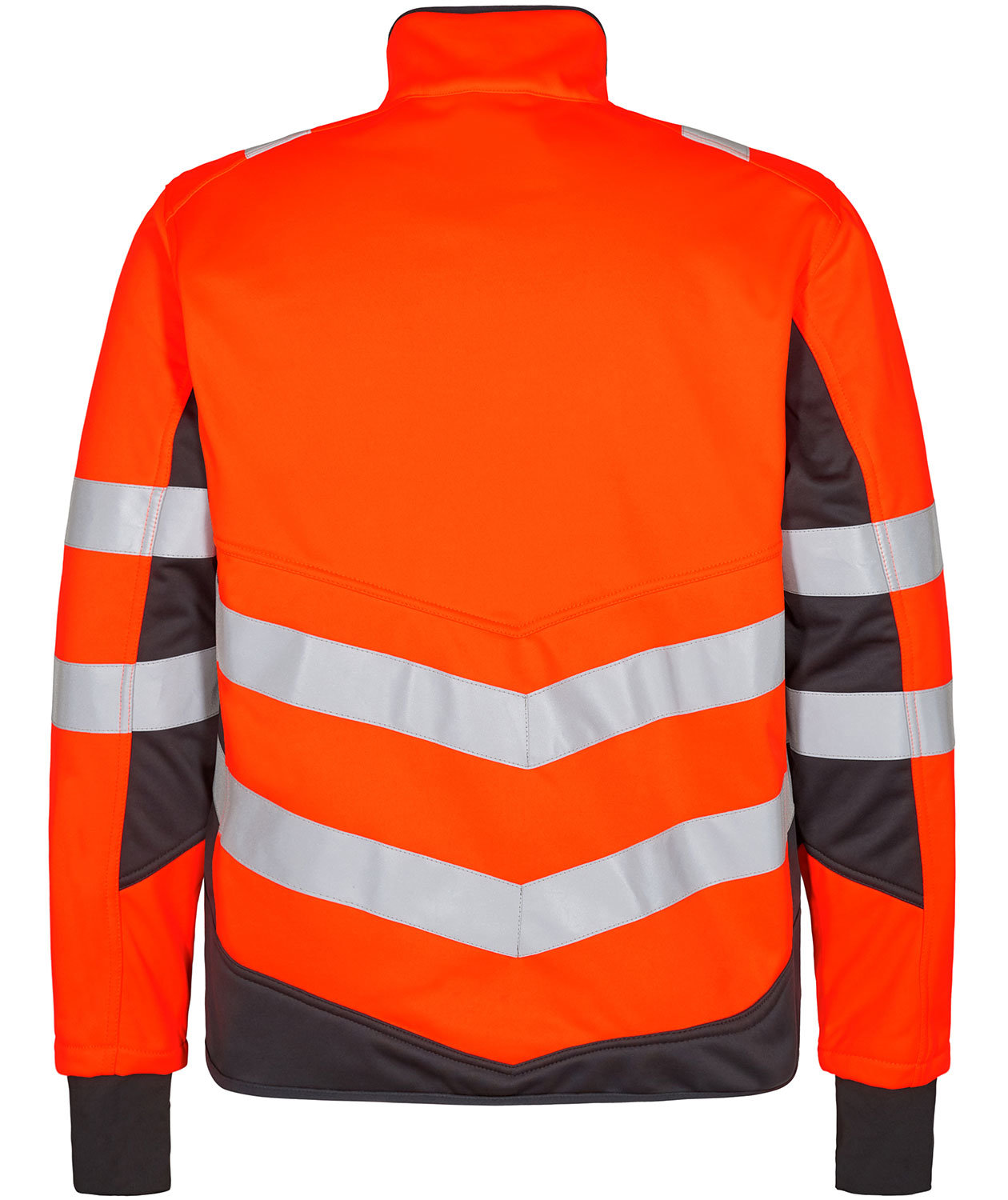 Engel Safety softshell jacket, Hi-vis orange/Grey