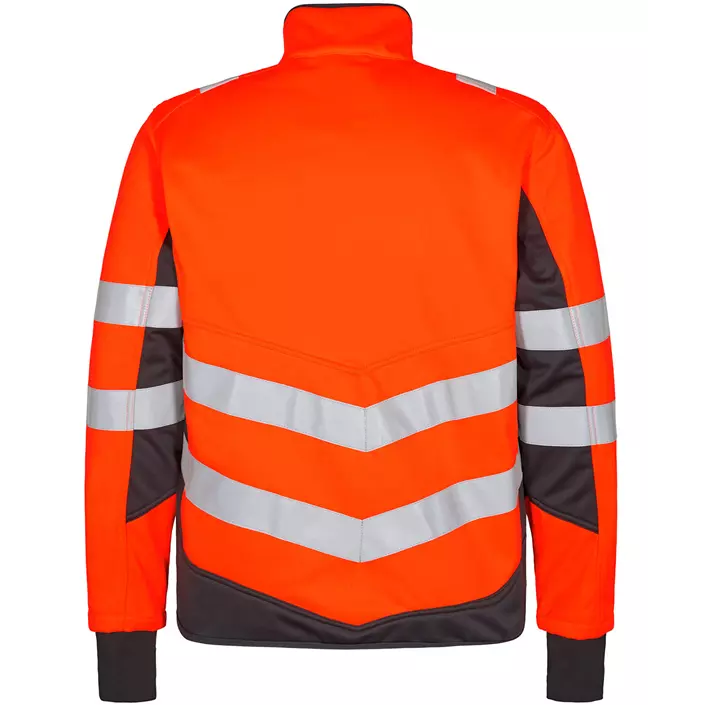 Engel Safety softshell jacket, Hi-vis orange/Grey, large image number 1