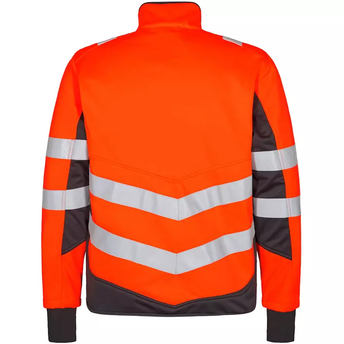 Engel Safety Softshelljacke, Hi-vis orange/Grau, large image number 1
