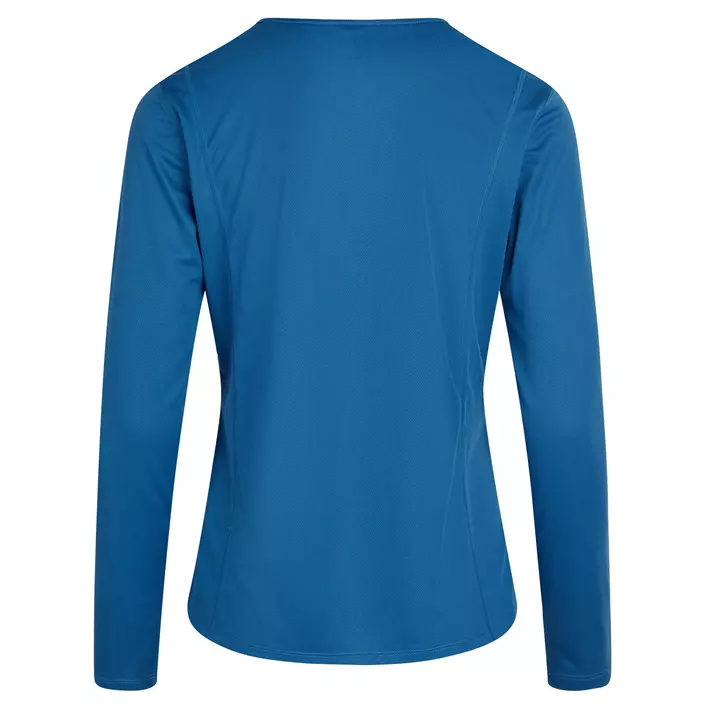 Zebdia långärmad T-shirt dam, Cobalt, large image number 1