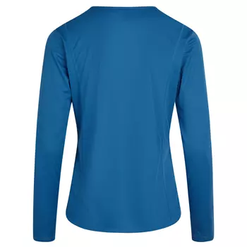 Zebdia women´s long-sleeved T-shirt, Cobalt