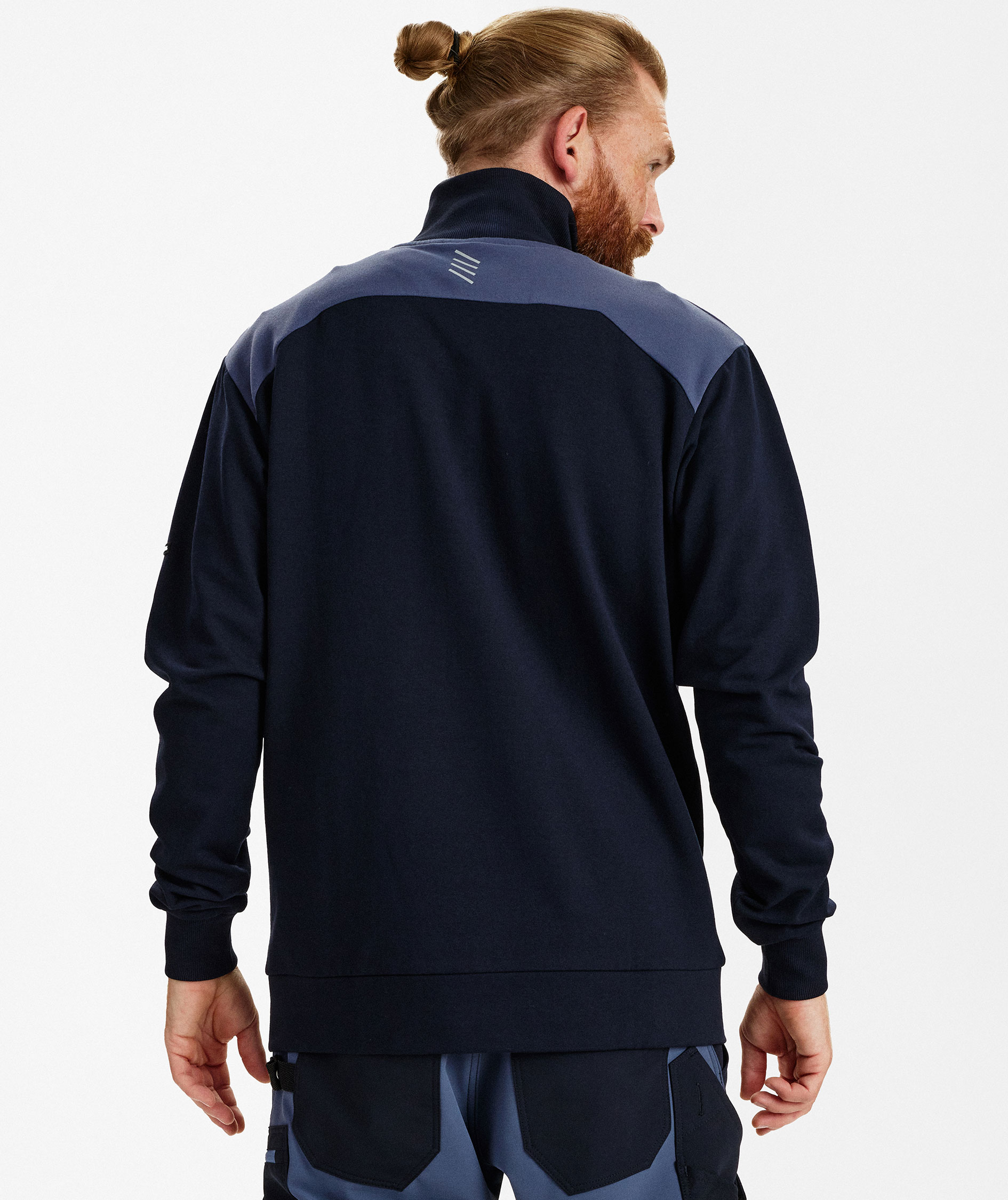 Engel Entire Sweat Cardigan, Deep Blue/Dark Sea, large image number 4