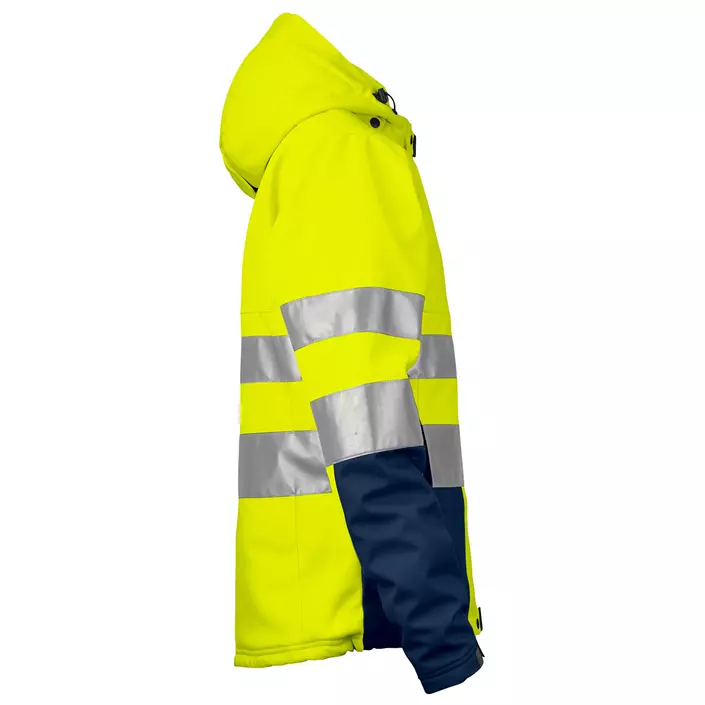 ProJob women's winter jacket 6424, Yellow/Marine, large image number 3